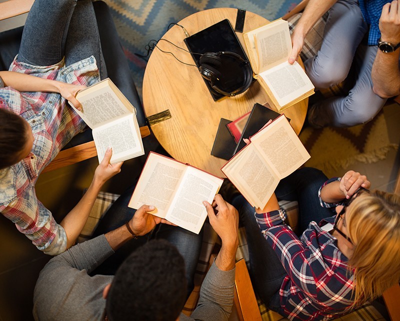 College student study group