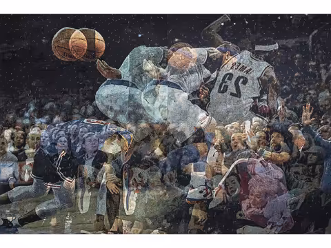Tapestry of Lebron James
