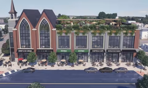 A 2D image of the Nineteenth Street Revitalization Study for Watervliet.