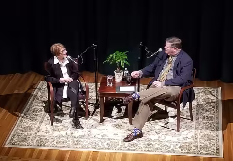 Patti LuPone with Joe Donahue