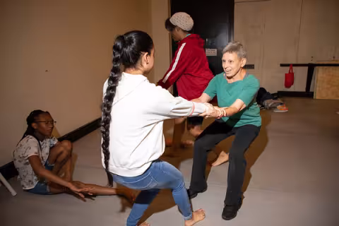Girls Inc. Eureka! program camp at UAlbany 2019 - exploring physics of dance