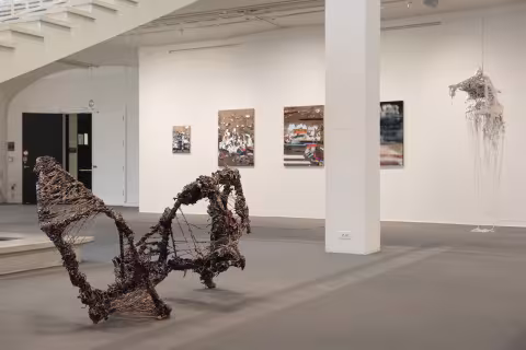 MFA Thesis 2019 Installation view