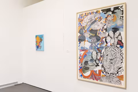 FLOW: Alumni Artists from Mohawk Hudson Region, 2018, Installation view