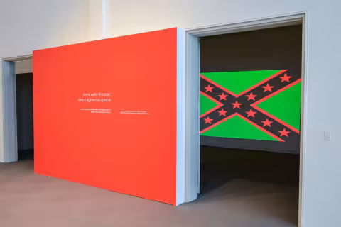 Black Righteous Space, installation view