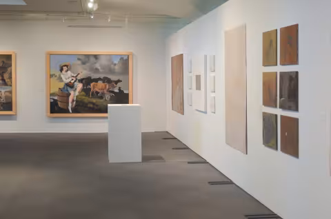 MFA Thesis 2016 Installation view