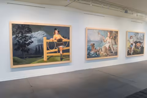 MFA Thesis 2016 Installation view