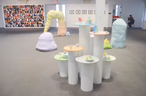 MFA Thesis 2016 Installation view