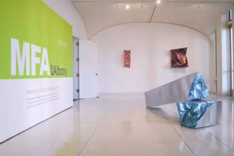 MFA Thesis 2016 Installation view