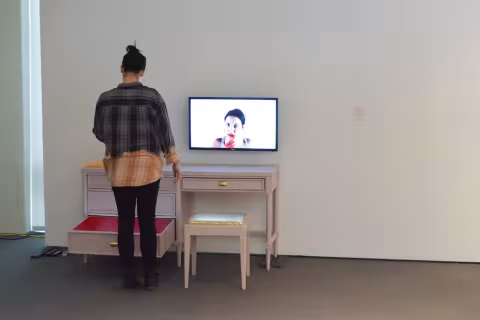 MFA Thesis 2017 Installation view