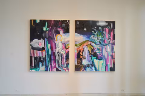 MFA Thesis 2017 Installation view