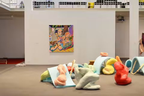 MFA Thesis 2017 Installation view