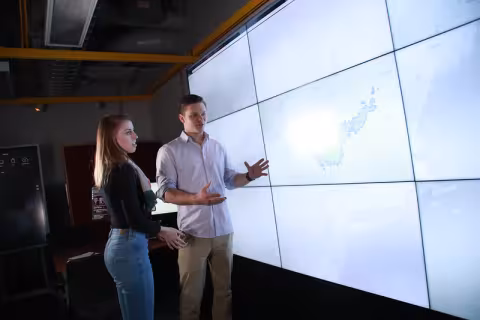 Photos from inside the xCITE lab.