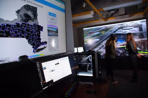 Photos from inside the xCITE lab.