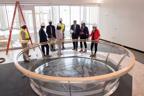 Photos from ETEC tour with state legislators.