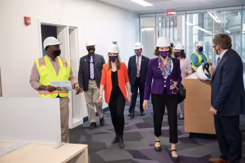 Photos from ETEC tour with state legislators.
