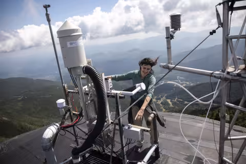 Photos from Whiteface Mountain Field Station.