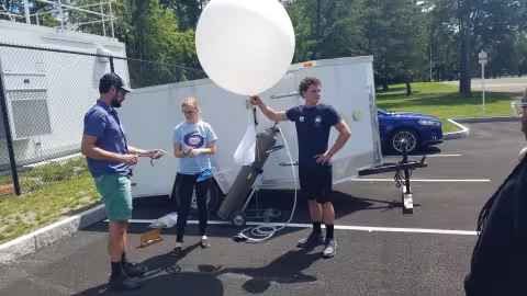 UAlbany weather camp photos.