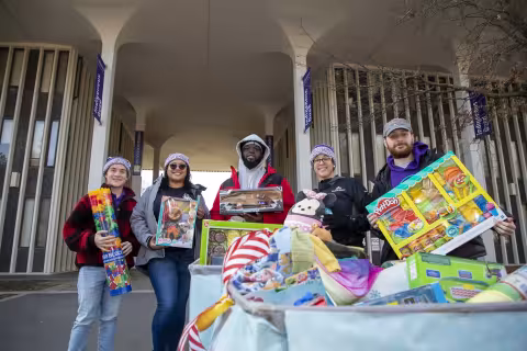 UAlbany, Northern Rivers holiday giving program partnership.