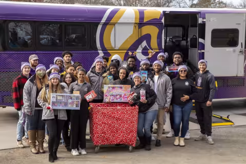 UAlbany, Northern Rivers holiday giving program partnership.