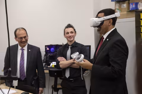 Photos: SUNY Chancellor King visits ETEC.