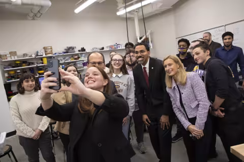 Photos: SUNY Chancellor King visits ETEC.