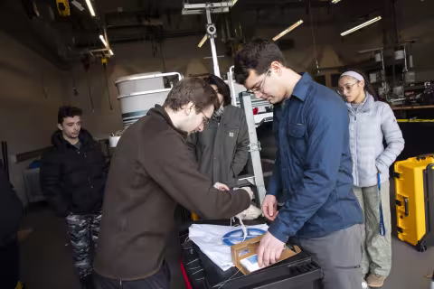 Photos: UAlbany/NWS weather balloon partnership.
