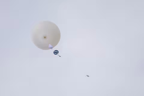 Photos: UAlbany/NWS weather balloon partnership.