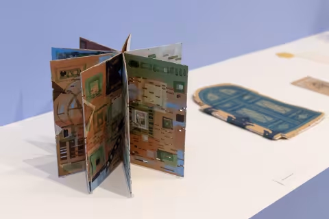 Artist book installation