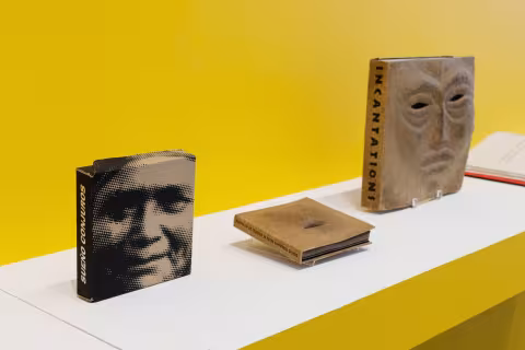 Artist book installation