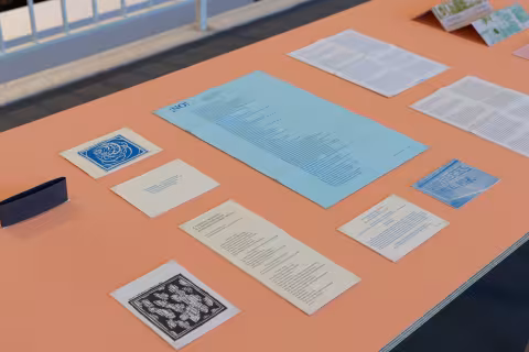 Artist Book installation