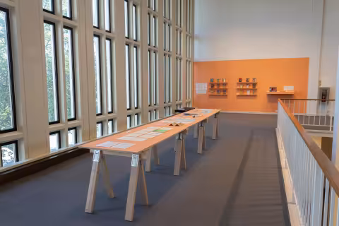 Artist book installation