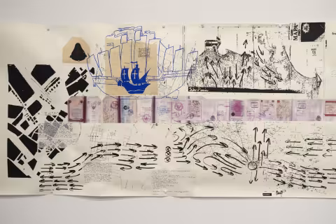 Body Maps installation view