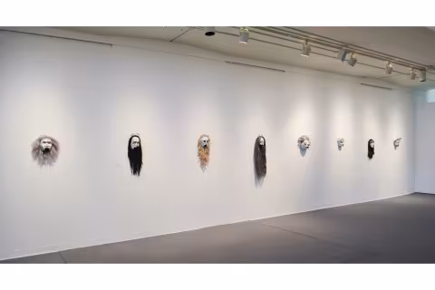 Installation view detail