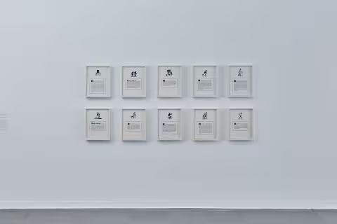 History Lessons installation images