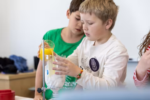 Scenes from UAlbany's 2026 STEM and Earth Sciences Family Day.