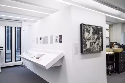 Installation view detail