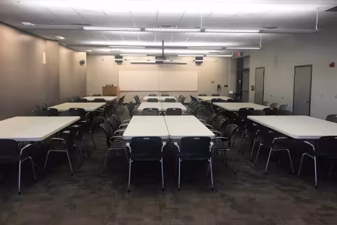 Empire Commons Conference Room Café style setup