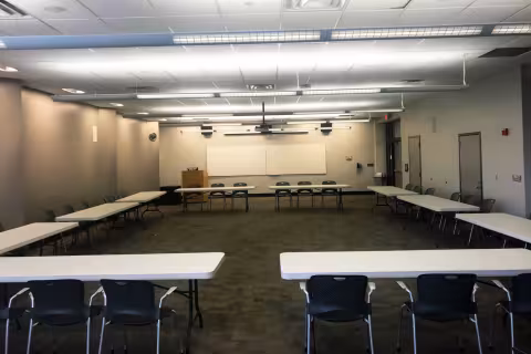 Empire Commons Conference Room Exhibition style setup