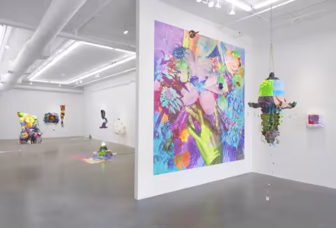Gracelee Lawrence, Vector Field: Installation View at Patrick Mikhail Gallery, Montreal, Canada, 2025