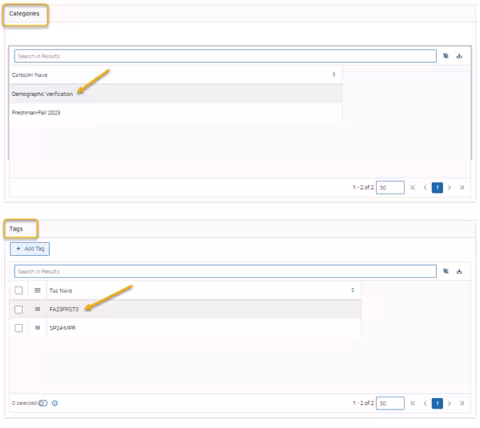 An EAB Navigate screenshot that shows the instructions described in the text immediately above the image.