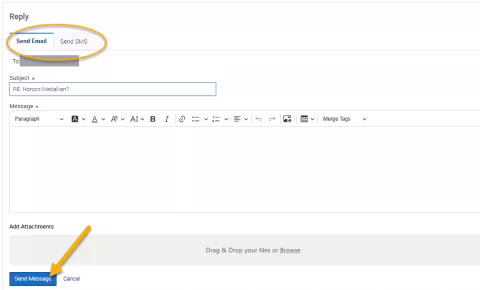 An EAB Navigate screenshot that shows the instructions described in the text immediately above the image.