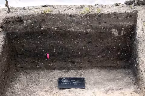 The excavation of Suboperation 6h.