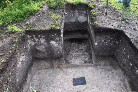 The excavation of Suboperation 9.