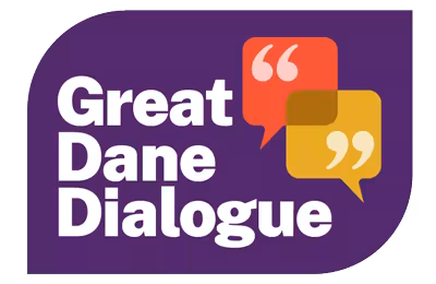 Great Dane Dialogue logo.