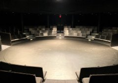 partial shot of a theatre in the round