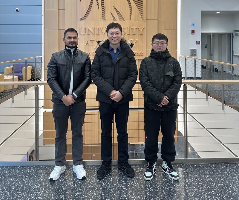 Group standing together in ETEC.