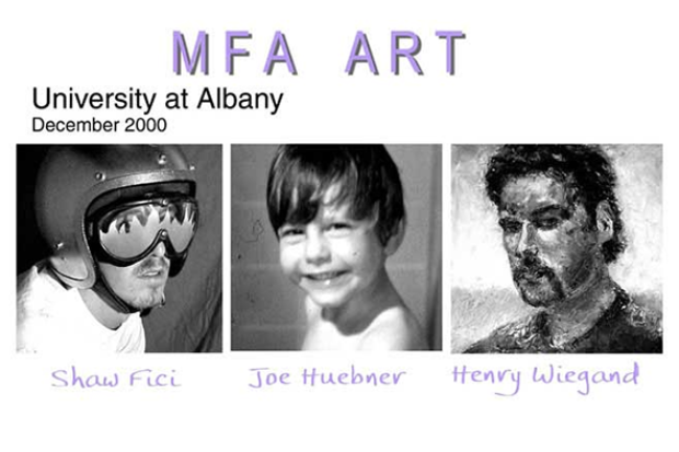 MFA Art Three black and white portraits