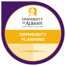 Community Planning microcredential badge.
