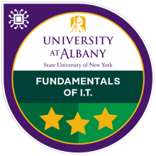 Digital badge for the Fundamentals of Information Technology