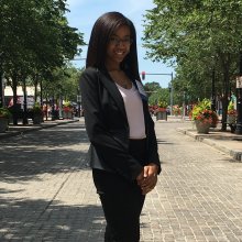 Honors College student Jalissa Thomas